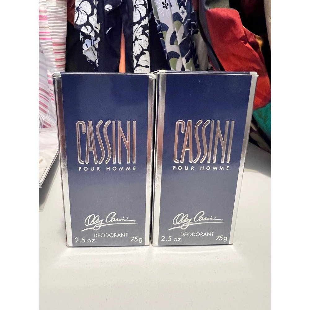 Vintage Cassini Pour Homme Oleg Cassini Deodorant 2.5 oz Lot of 2 1994 Rare Nee